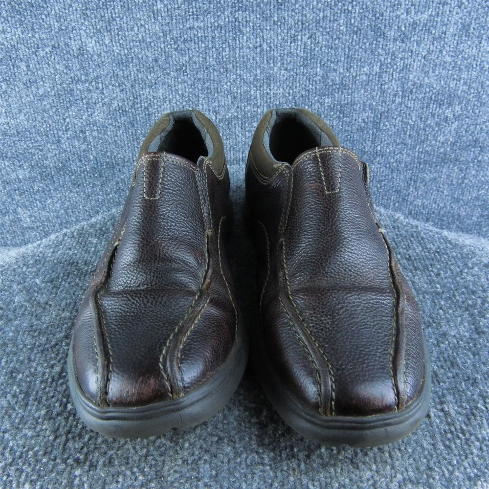 Clarks Men's Lightweight Loafer Brown Leather Size 9.5M Gently Used 2025‎